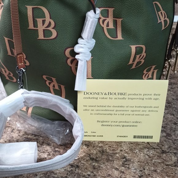 New Monogram Drawstring Dooney & Bourke